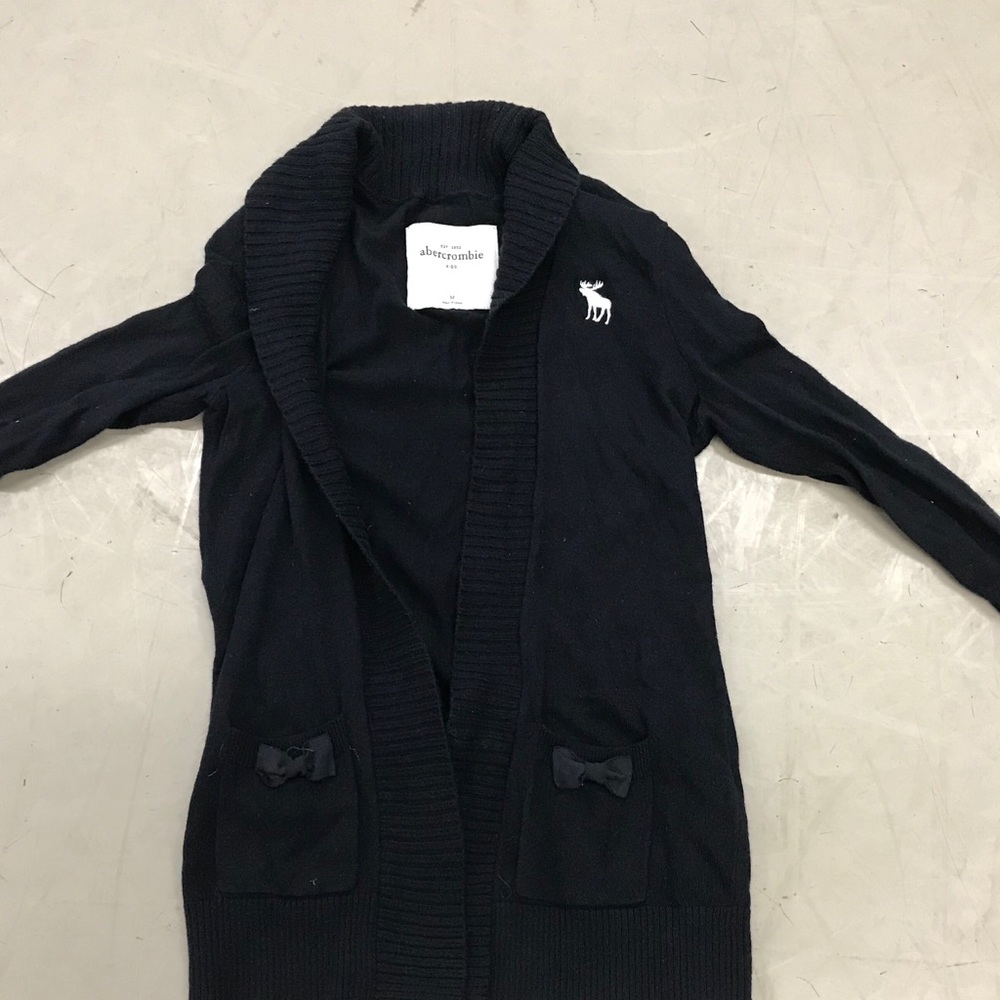 Abercrombie baby blue cardigan